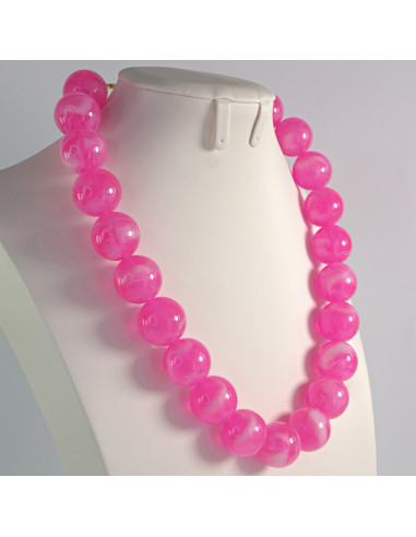 Naszyjnik KORALE RÓŻOWY Lolita Akcesoria