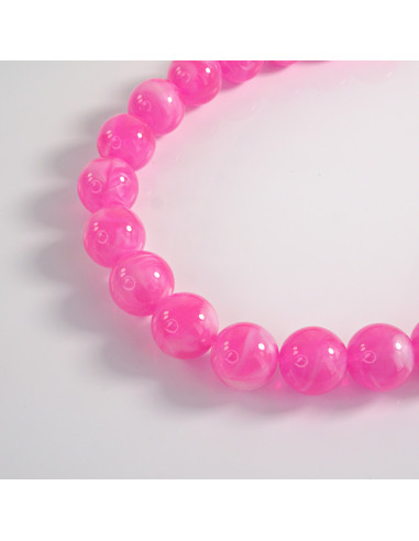 Naszyjnik KORALE RÓŻOWY Lolita Akcesoria