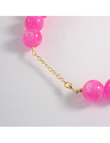 Naszyjnik KORALE RÓŻOWY Lolita Akcesoria