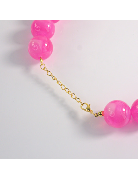 Naszyjnik KORALE RÓŻOWY Lolita Akcesoria