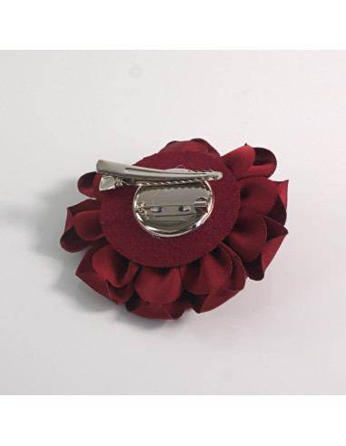 KWIAT Z MATERIAŁU BROSZKA PRZYPINKA LOLITA...