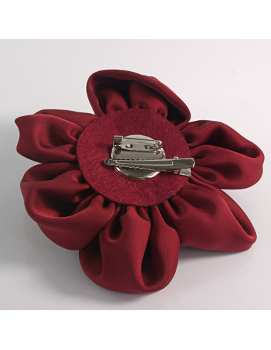 KWIAT Z MATERIAŁU BROSZKA PRZYPINKA LOLITA...