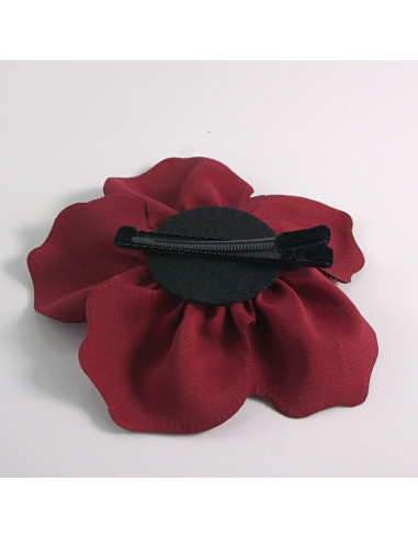 KWIAT Z MATERIAŁU BROSZKA PRZYPINKA LOLITA...