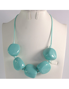 Naszyjnik morskie kamienie w stylu BOHO Lolita Akcesoria