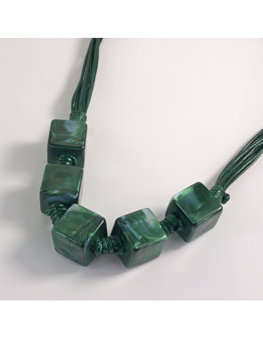 Naszyjnik na sznurku z koralikami w stylu BOHO...