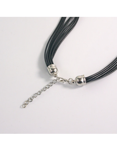 Naszyjnik na sznurku z koralikami w stylu BOHO...