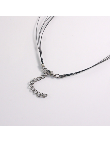 Naszyjnik na żyłce wielokolorowe koraliki Lolita Akcesoria