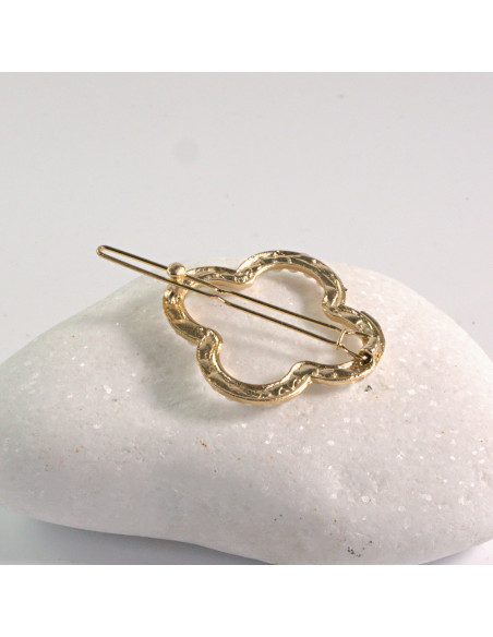 Spinka do włosów KWIAT PERŁA ZŁOTY Lolita Akcesoria