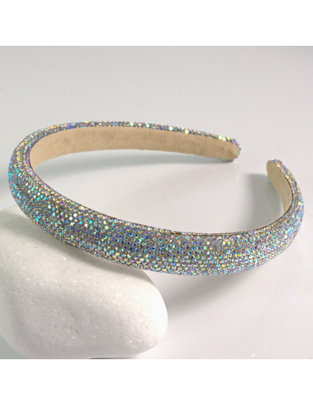 Opaska do włosów cyrkonia kryształki CRYSTAL AB Lolita Akcesoria