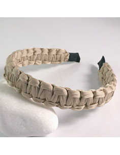 Opaska do włosów SPLOT BEŻOWA Lolita Akcesoria