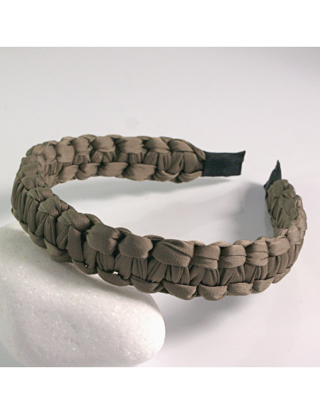 Opaska do włosów SPLOT ZIMNY KHAKI Lolita Akcesoria