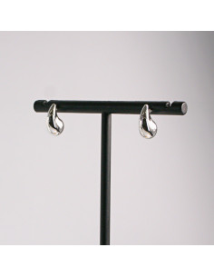 Kolczyki srebrne łezki małe 1,2cm SREBRNY SZTYFT 925... 2