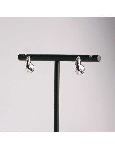 Kolczyki srebrne łezki małe 1,2cm SREBRNY...