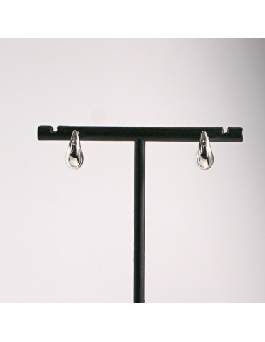 Kolczyki srebrne łezki małe 1,2cm SREBRNY...