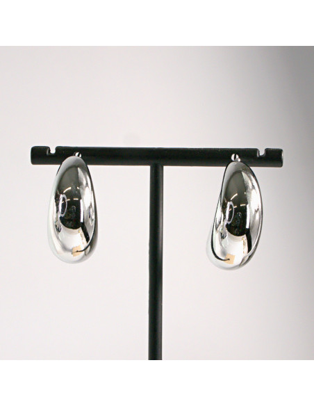 Kolczyki srebrne łezki księżyce 3cm SREBRNY SZTYFT 925 Lolita Akcesoria