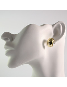 Kolczyki złote łezki  1,8cm SREBRNY SZTYFT 925 Lolita...