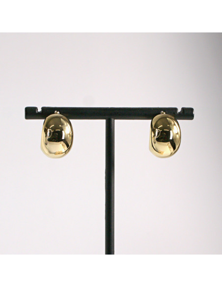 Kolczyki złote łezki  1,8cm SREBRNY SZTYFT 925 Lolita Akcesoria