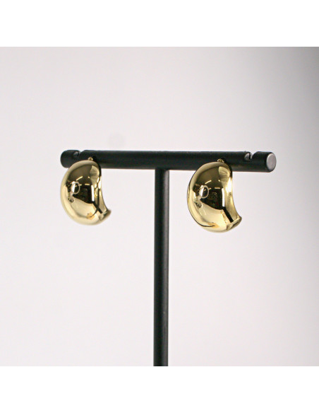 Kolczyki złote łezki  1,8cm SREBRNY SZTYFT 925 Lolita Akcesoria