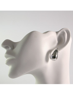 Kolczyki srebrne łezki proste 2,6cm SREBRNY SZTYFT 925...