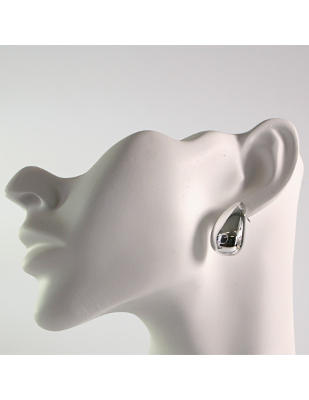 Kolczyki srebrne łezki proste 2,6cm SREBRNY SZTYFT 925 Lolita Akcesoria