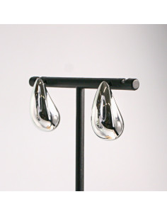 Kolczyki srebrne łezki proste 2,6cm SREBRNY SZTYFT 925... 2