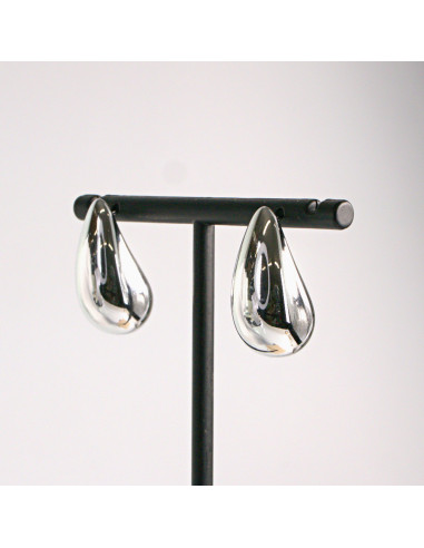 Kolczyki srebrne łezki proste 2,6cm SREBRNY...