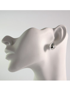 Kolczyki srebrne krople  1,6cm SREBRNY SZTYFT 925 Lolita...