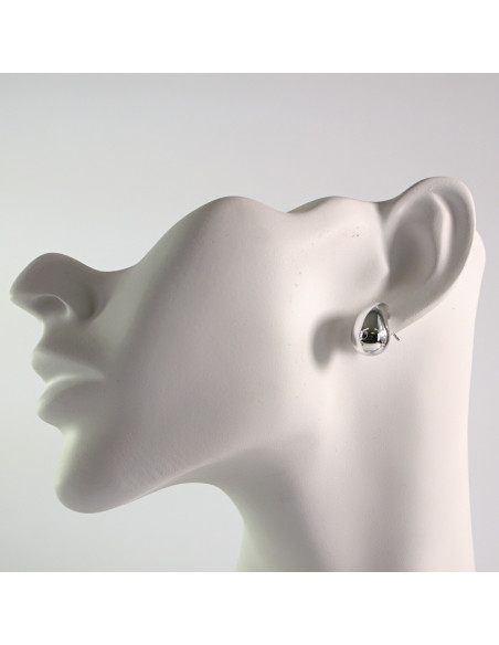 Kolczyki srebrne krople  1,6cm SREBRNY SZTYFT 925 Lolita Akcesoria