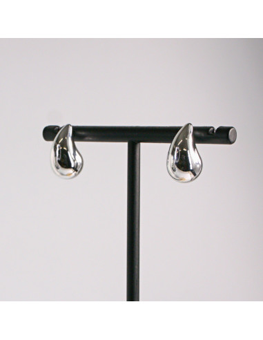 Kolczyki srebrne krople  1,6cm SREBRNY SZTYFT...