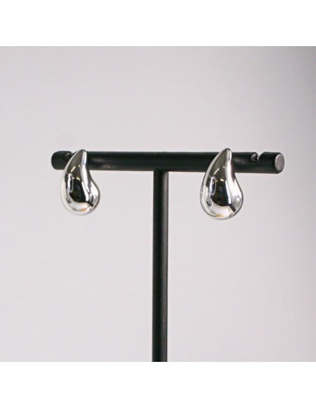 Kolczyki srebrne krople  1,6cm SREBRNY SZTYFT 925 Lolita Akcesoria