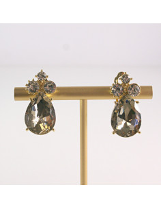 Klipsy do Uszu Lolita Akcesoria Klips do Ucha MIODOWE...