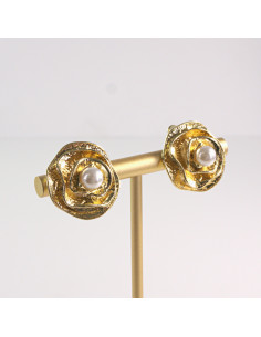 Klipsy do Uszu Lolita Akcesoria Klips do Ucha ZŁOTE... 2