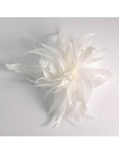 KWIAT Z PIÓR BROSZKA PRZYPINKA PIÓRA LOLITA AKCESORIA 14... 2