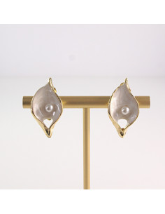 Klipsy do Uszu Lolita Akcesoria Klips do UCHA LISTKI Z...