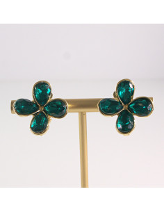 Klipsy do Uszu Lolita Akcesoria Klips do UCHA ZIELONE...