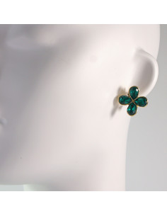 Klipsy do Uszu Lolita Akcesoria Klips do UCHA ZIELONE... 2