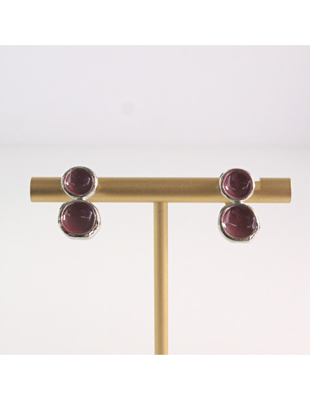 Klipsy do Uszu Lolita Akcesoria Klips do UCHA MINIMALIZM BORDOWE