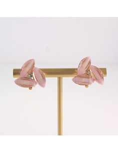 Klipsy do Uszu Lolita Akcesoria Klips do UCHA ŁOSOSIOWO-...