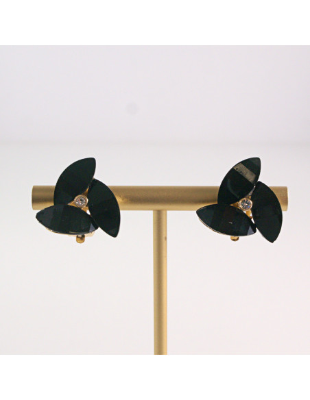 Klipsy do Uszu Lolita Akcesoria Klips do UCHA CZARNE