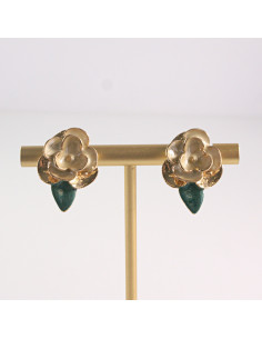 Klipsy do Uszu Lolita Akcesoria Klips do UCHA BEŻOWE...