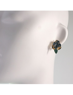 Klipsy do Uszu Lolita Akcesoria Klips do UCHA GRANATOWE... 2