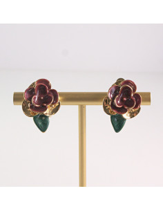 Klipsy do Uszu Lolita Akcesoria Klips do UCHA BORDOWE...