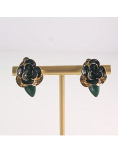 Klipsy do Uszu Lolita Akcesoria Klips do UCHA GRAFITOWE...