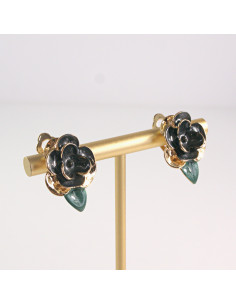 Klipsy do Uszu Lolita Akcesoria Klips do UCHA GRAFITOWE... 2