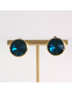 Klipsy do Uszu Lolita Akcesoria Klips do UCHA GRANATOWE...