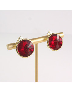 Klipsy do Uszu Lolita Akcesoria Klips do UCHA CZERWONE... 2