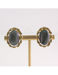 Klipsy do Uszu Lolita Akcesoria Klips do UCHA GRAFITOWY...