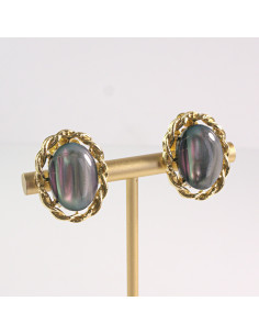 Klipsy do Uszu Lolita Akcesoria Klips do UCHA GRAFITOWY... 2