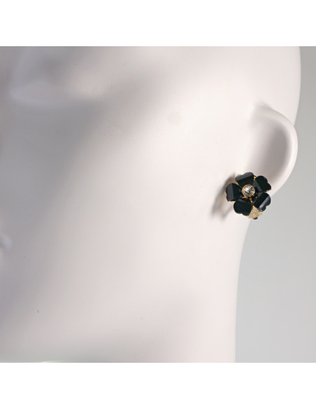 Klipsy do Uszu Lolita Akcesoria Klips do UCHACZARNY KWIATEK