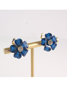 Klipsy do Uszu Lolita Akcesoria Klips do UCHA NIEBIESKI... 2